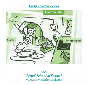 Spanish vocabulary: Electricista en la construcción
