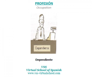 Spanish vocabulary: dependiente